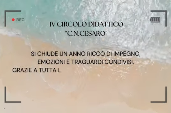 Buone vacanze. Saluti del Dirigente Scolastico Prof.ssa Maria Pisciuneri